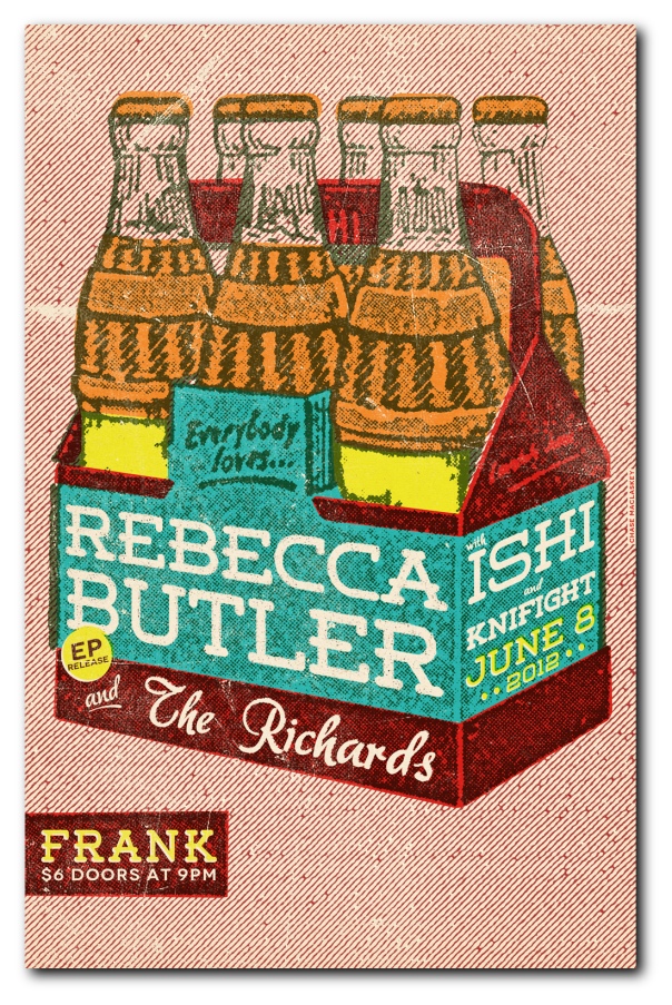 Rebecca Butler and the Richards poster
